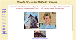 Desktop Screenshot of nevadacitymethodist.com